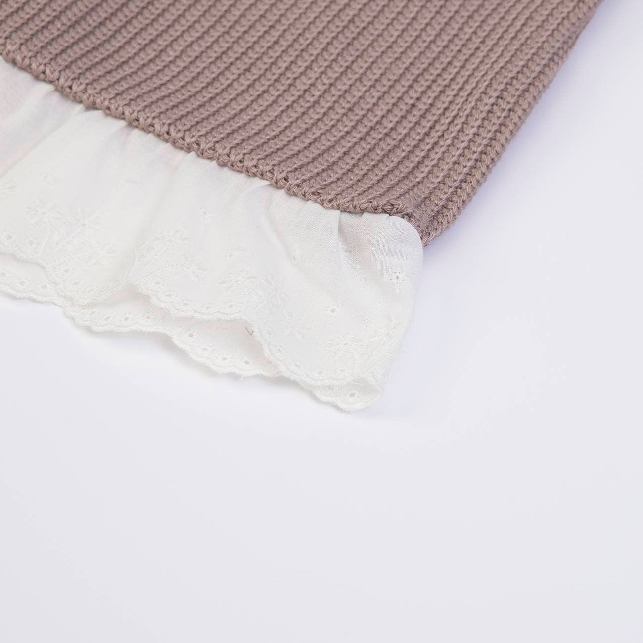 T-shirt de malha de manga comprida + calças