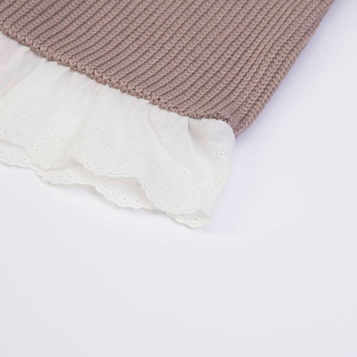 T-shirt de malha de manga comprida + calças